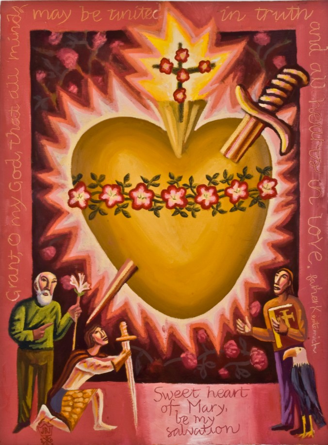 Immaculate Heart of Mary by James Janknegt